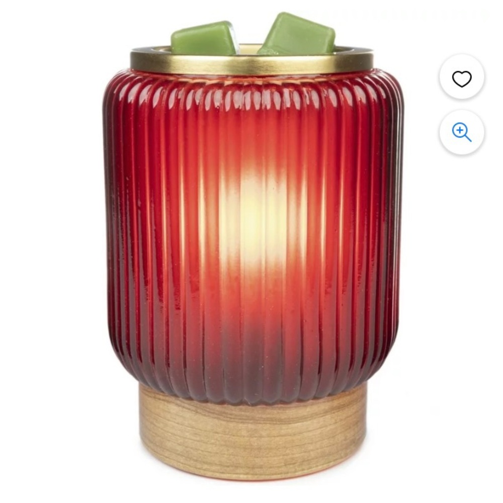 Red Lantern Wax Warmer NEW